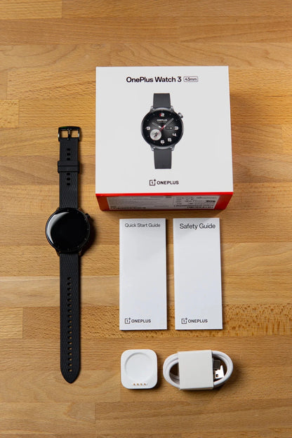 Global Version OnePlus Watch 3 43mm Smart Watch NFC 1.32" AMOLED Screen Snapdragon W5 Bluetooth Calling Health Tracking