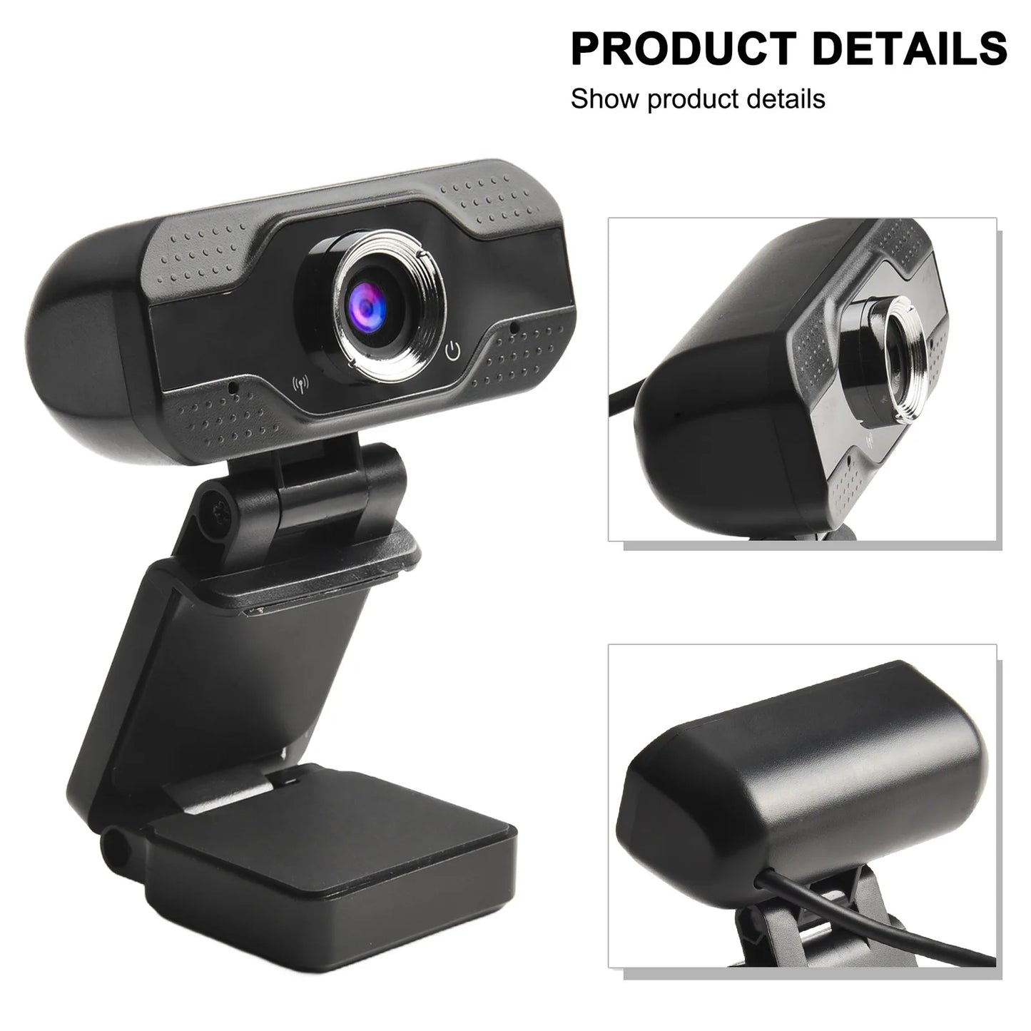 Professional PC webcam 4K HD Computer Network Camera With Mic USB 2.0 For Auto Focus PC Laptop Conference Wide-angle View Camera