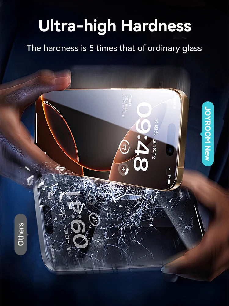 Joyroom 1/2PCS Anti-Spy Glass For iPhone 17 Pro Max Privacy Screen Protector Glass For iPhone 12-17 Pro Max Tempered Glass Film