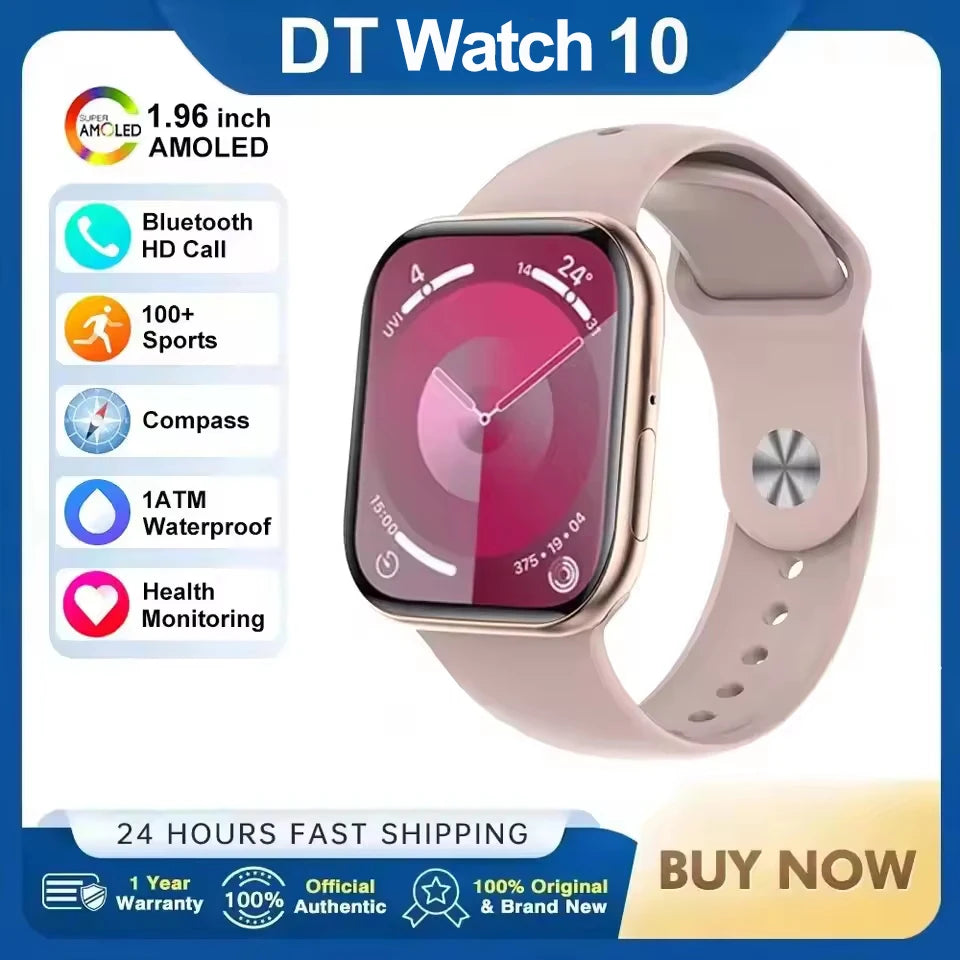 2025 New Series 10 For Apple Watch 10 SmartWatch 16G Memory Music Video NFC Bluetooth Call Waterproof Smartwatch For Android IOS