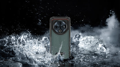 DOOGEE Fire 6 Power Rugged Smartphone 6.56" IPS Screen 15500mAh Battery Unisoc T606 8GB+256GB 50MP Camera Android 14 NFC