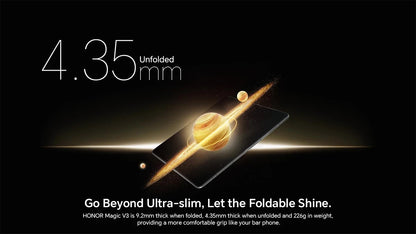 Honor Magic V3 Global Version 5G Foldable 7.92'' LTPO AMOLED 120Hz Display 50MP Cameras Snapdragon 8 Gen 3 5150mAh 66W NFC