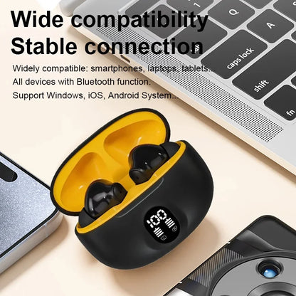BOSE&bye 895B TWS Wireless Headphones Earphone Bluetooth-compatible 5.3 Waterproof Headset with Mic for Xiaomi iPhone Earbuds - Universal Market