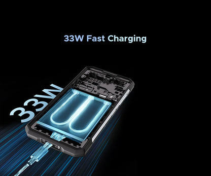 Global Version DOOGEE S200 5G Rugged Phone 12GB +256GB 6.72" Display 100MP AI Main Camera 10100mAh Mobilephone Android 14 NFC