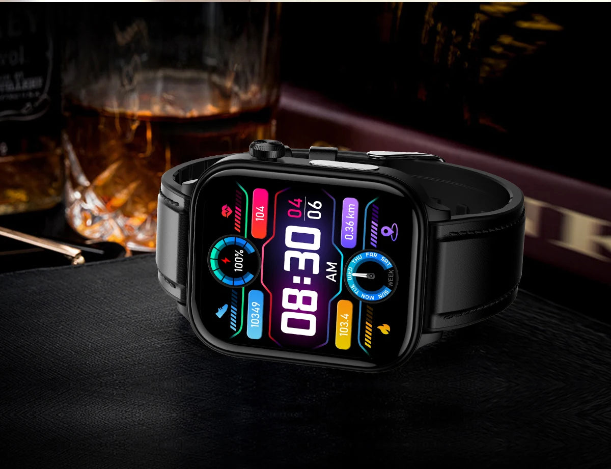 AI Diagnostic Detector Smart Watch Women Blood Lipid and Uric Acid Body Composition Test Women Menstrual Health Tracker 2025 New