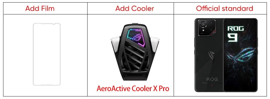 World Premiere ASUS ROG Phone 9 5G Smartphone Snapdragon 8 Elite 6.78‘’ 185Hz AMOLED Display ROG 9 Pro 5800mAh NFC Mobile Phone