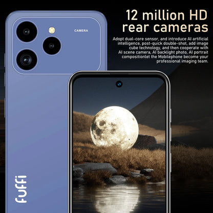 Global Version M17 Pro Smartphone Android 12 6.56 inch Screen,8+256GB 8+12MP Mobile Phone 4100mAh For Google Play Store Phone