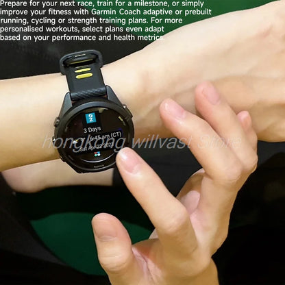Garmin Forerunner 265 Sports Watch Outdoor GPS Running Fitness Marathon Swimming Heart Rate Blood Oxygen Monitoring