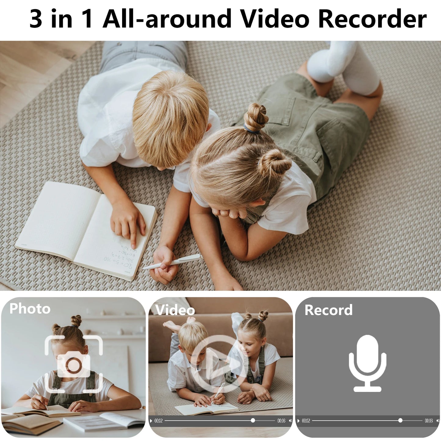 JOZUZE L12 Wifi Mini Camera 1080P Portable Digital Video Recorder Worn Police Small Body Cam Night Vision DV Miniature Camcorde - Universal Market