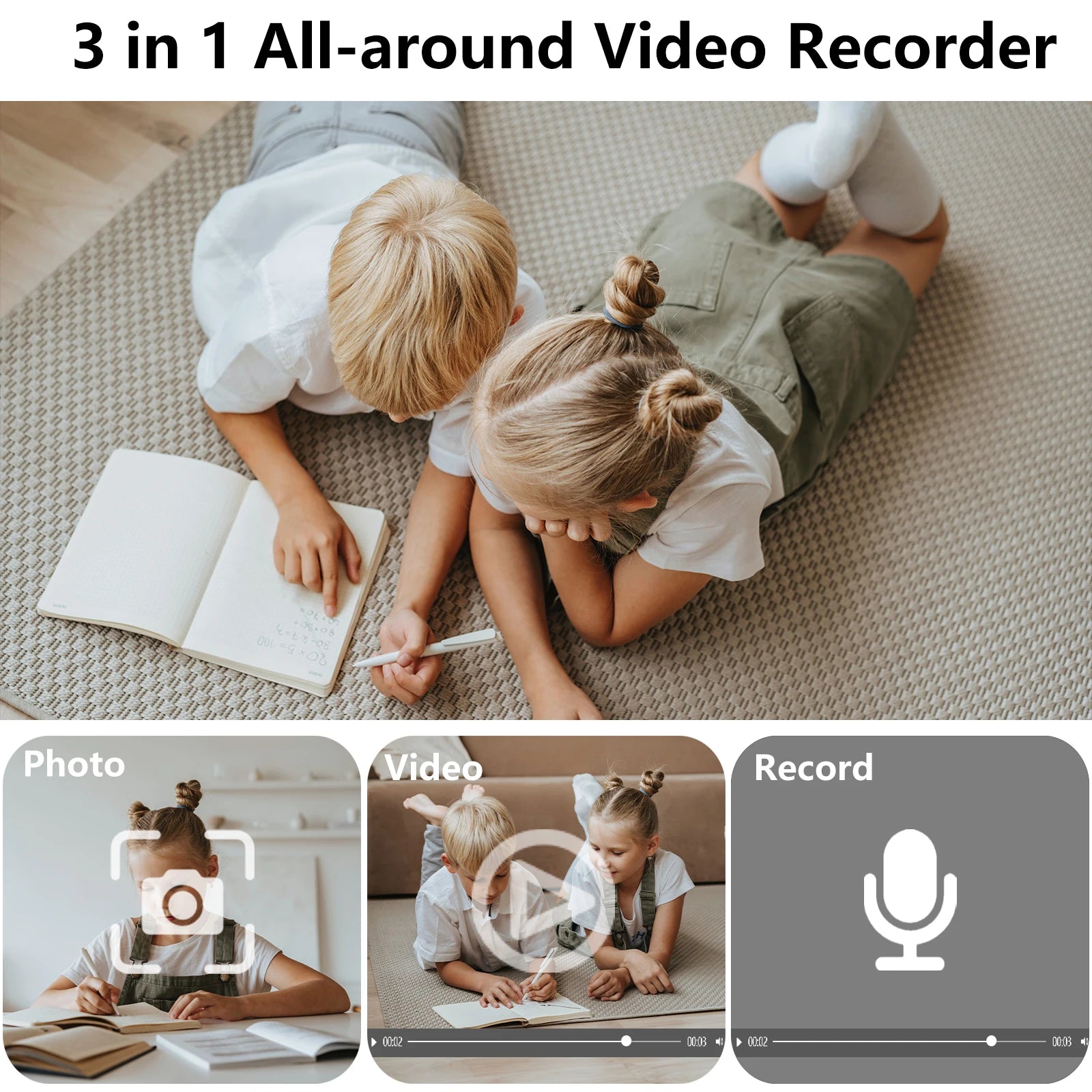 JOZUZE L12 Wifi Mini Camera 1080P Portable Digital Video Recorder Worn Police Small Body Cam Night Vision DV Miniature Camcorde - Universal Market