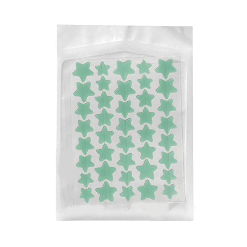 35/40Pcs Colorful Cute Star Heart Shaped Acne Treatment Sticker Invisible Acne Cover Pimple Patch Skin Care