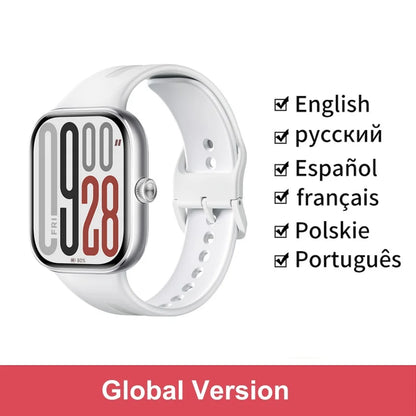 Global Version Xiaomi Redmi Watch 5 Bluetooth Calling Ultra-large 2.07" Square AMOLED Display 24 Days Battery Built-in GNSS 5ATM