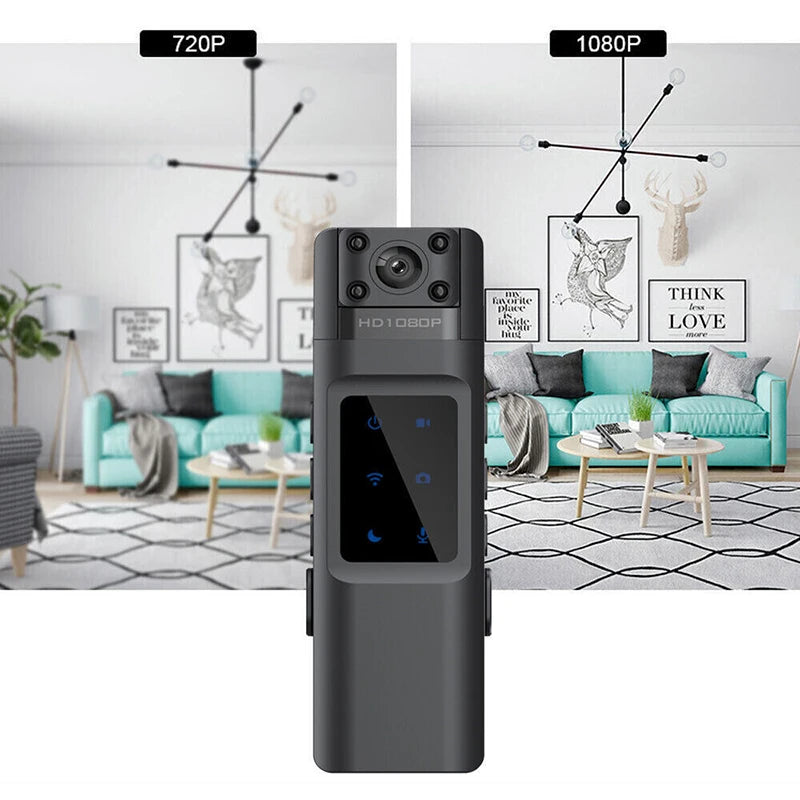 Xiaomi NEW Wifi Hotspot Mini Camera 4K Portable Digital Video Recorder Body Camera Night Vision DVR Miniature Camcorder - Universal Market