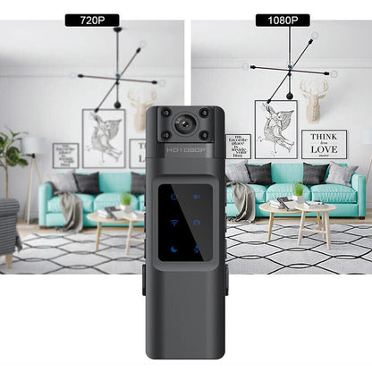 Xiaomi NEW Wifi Hotspot Mini Camera 4K Portable Digital Video Recorder Body Camera Night Vision DVR Miniature Camcorder - Universal Market