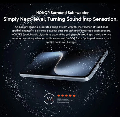 Original New Arrival HONOR Magic7 Pro Global Version 5G Smartphone Snapdragon 8 Elite 6.8''120Hz Display 100W Fast Charger IP69
