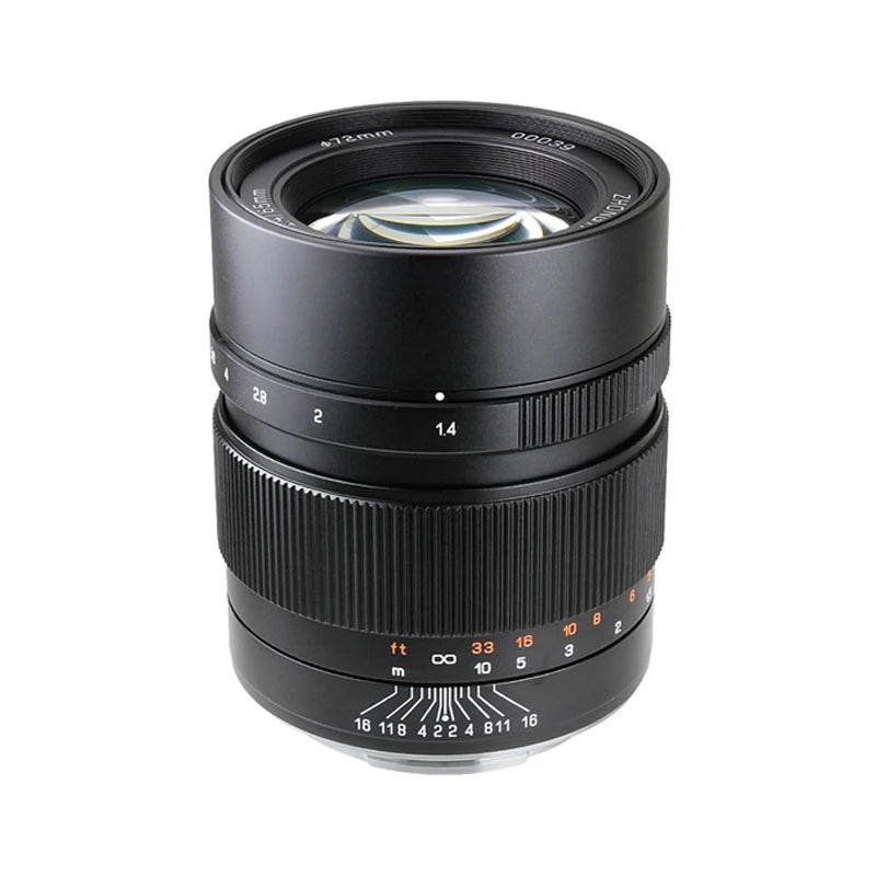 Zhongyi Optics 65mm F1.4 Camera Lens Medium Format Large Aperture Manual Focus Lens For Fuji GFX Hasselbl XCD Mount Cameras