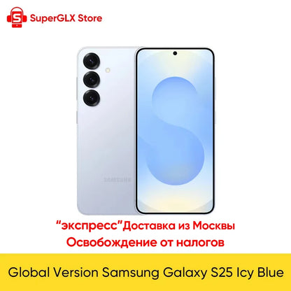 2025 New Samsung Galaxy S25 AI Smartphone Snapdragon 8 Elite 6.2"Dynamic 120Hz AMOLED 2X Screen 4000mAh Battery IP68 Samsung S25