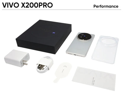 VIVO X200 PRO 5G Dimensity 9400 CPU 6.78 inch AMOLED 120HZ Screen 6000mAh 90W Flash Charger OTA NFC 50MP camera 16GB 512GB/1TB