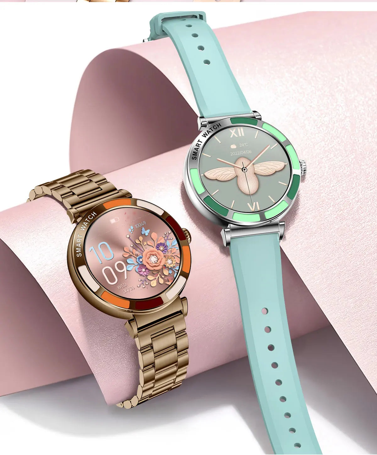 Time Owner Smart Watch 2025 Woman Bluetooth Call Watch Health Monitoring AI Voice Exercise Fitness Tracker Ladies smartwatch