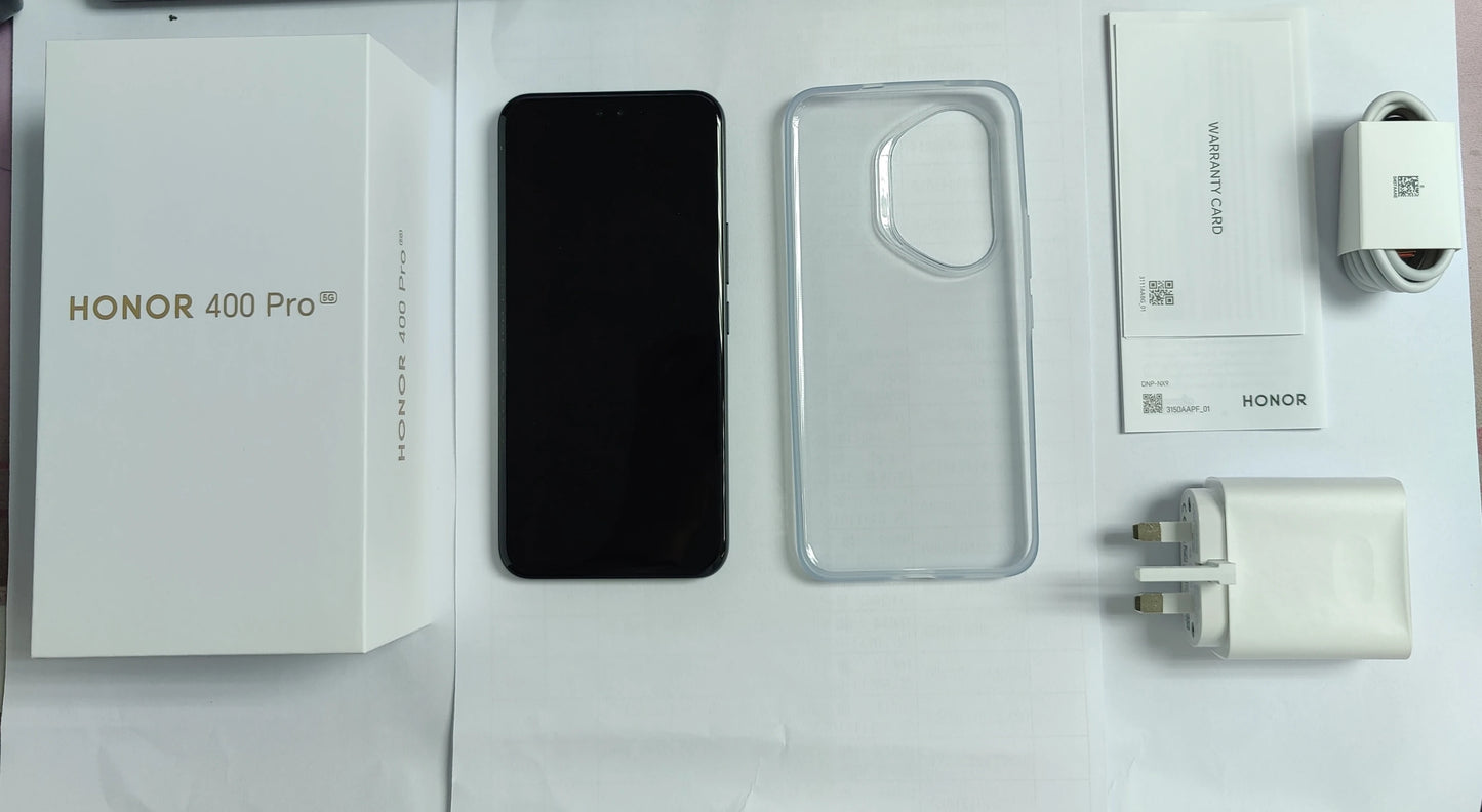 2025 Global Version HONOR 400 Pro 5G Smartphone Snapdragon 8 Gen 3 6.7'' AMOLED Display 200MP 100W Wired 50W Wireless IP68&IP69