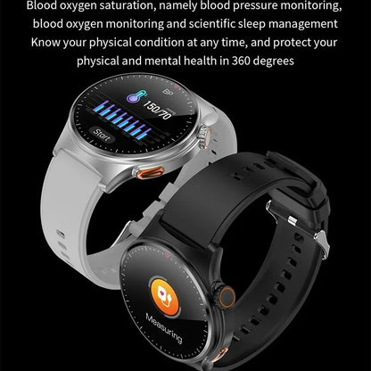 2025 New Outdoor Sport Smart Watch GPS Track Health Monitoring AI Voice Waterproof Fitness Bluetooth Call Smartwatch For HUAWEI