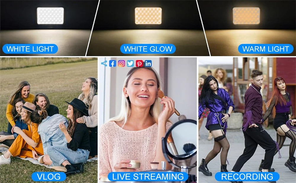64MP 4K 60FPS Camcorder For Tiktok Youtube Video Camera Rotate Touch Screen Photography Camera WIFI Streaming Webcam Recorder - Universal Market