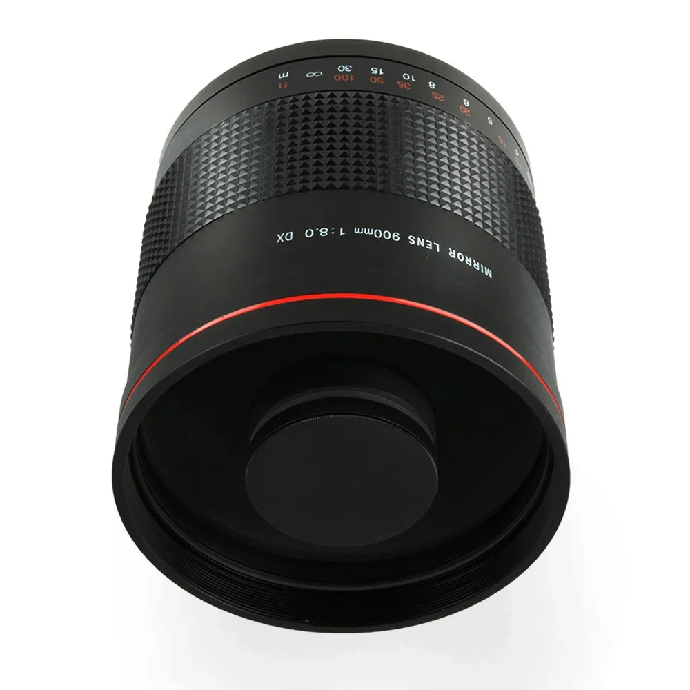 Lightdow Manual Telephoto Camera Lens 900mm F8.0 Reflex Lens Can Take Beautiful Pictures of Donuts for Canon Nikon Sony Camera - Universal Market