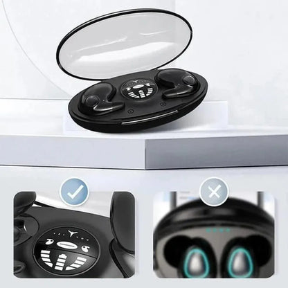 Invisible Sleep Wireless Earphone TWS Bluetooth 5.3 Headphones Hidden Earbuds IPX5 Waterproof Noise Reduction Sports Headset - Universal Market