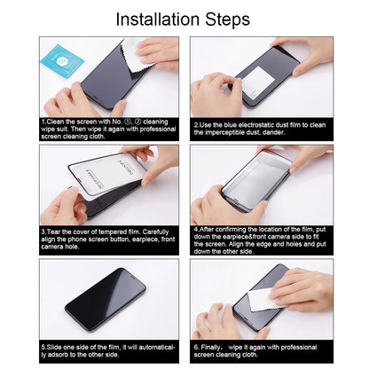 Nillkin For iPhone 16 Pro Max/16 Pro 3D CP+MAX Full coverage glass tempered film mobile phone protective film For iPhone 16 Plus