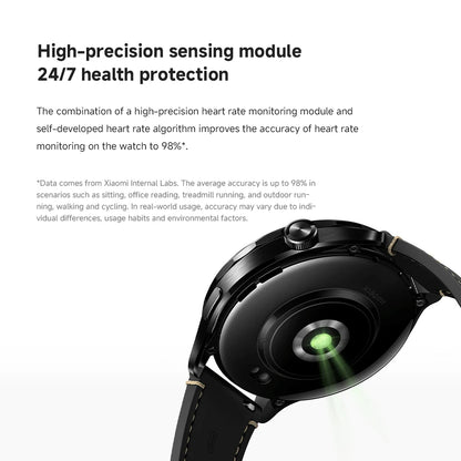 Global Version Xiaomi Watch S4 SmartWatch 1.43" AMOLED Display Wireless Charge Blood Oxygen Bluetooth Phone Call GPS Mi Watches