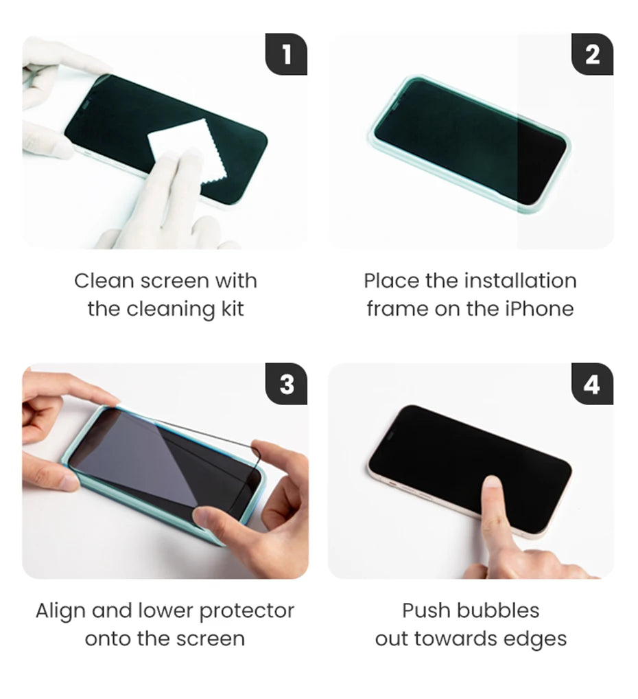 UGREEN 2PCS Privacy Screen Protector For iPhone 15 14 13 Pro Max Anti-Spy Tempered Glass For iPhone 14 Plus Screen Protectors