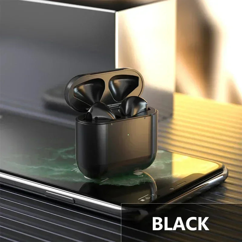 Pro4 Bluetooth Earphones Wireless Headphones Mini Sports bluetooth Headset Earbud Music Earpieces For iPhone Xiaomi Huawei Redmi - Universal Market