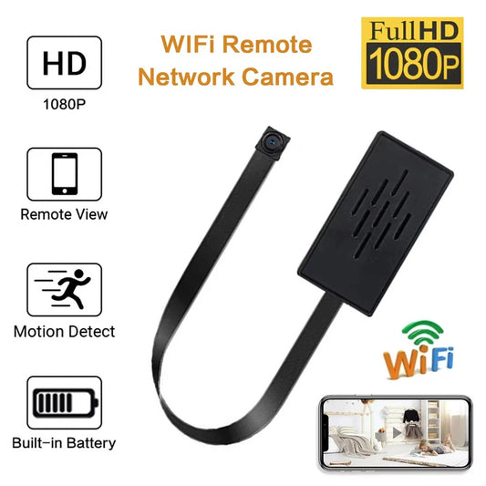 Mini Camera 1080P HD WiFi Camcorder DIY Portable Wireless Module Video Recorder Motion Detection P2P Camera Support Remote View - Universal Market