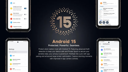 【World Premiere】Ulefone Armor X16 Pro 5G Rugged Phone 10360mAh Battery 256GB ROM NFC Android Smartphone with Google Gemini