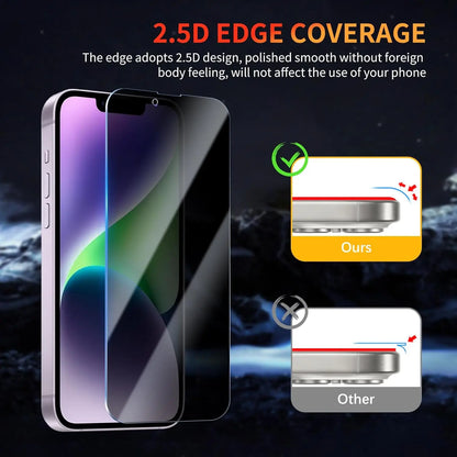 3Pcs 9H Anti Spy Tempered Glass For iPhone 17 Pro Max 17 Air Privacy Screen Protector Film