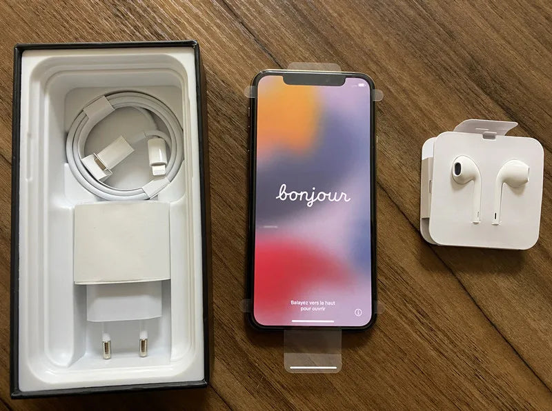 Original  Apple iPhone XS 64GB 256GB ROM 5.8" Factory Unlocked Genuine 5.8 inches IOS Face ID NFC Nano-SIM eSIM - Universal Market