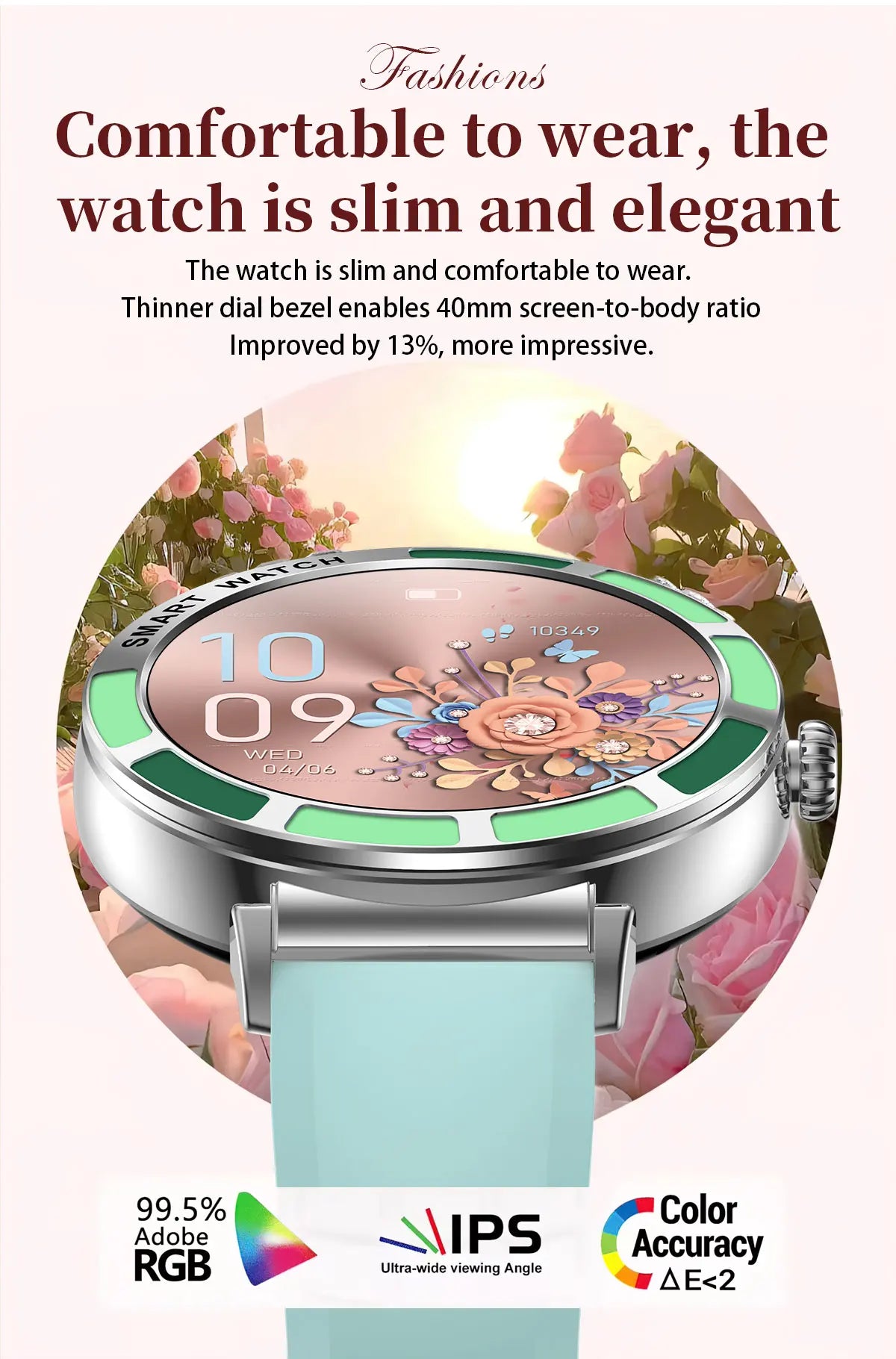 Time Owner Smart Watch 2025 Woman Bluetooth Call Watch Health Monitoring AI Voice Exercise Fitness Tracker Ladies smartwatch