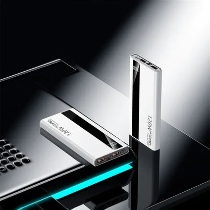 Xiaomi 200000mAh Power Bank 120W Super Fast Charge External Battery High Capacity Digital Display Charger For Iphone 16 Samsung