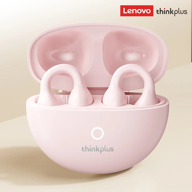 Lenovo LP25 OWS Bluetooth 5.4 Wireless Earphone Long Battery Life Headset Noise Canceling Gaming Headphones HIFI Stereo With Mic - Universal Market