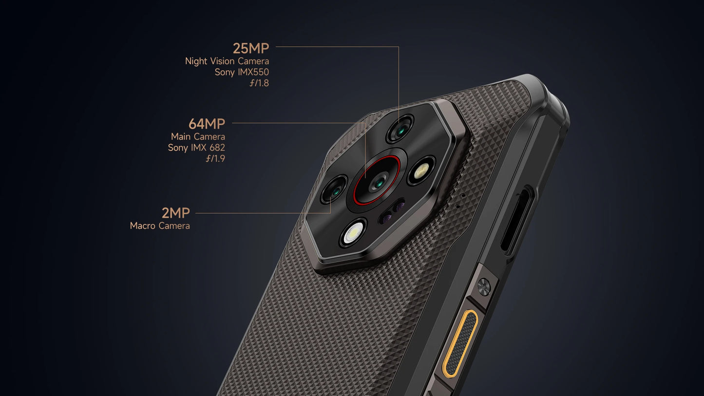 【World Premiere】Ulefone Armor X16 Pro 5G Rugged Phone 10360mAh Battery 256GB ROM NFC Android Smartphone with Google Gemini