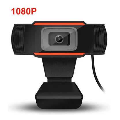 2K Full HD 1080P Network Camera Built in Microphone USB Camera Mini Web Cam for Auto Focus PC Mac Laptop Video Shooting Camera