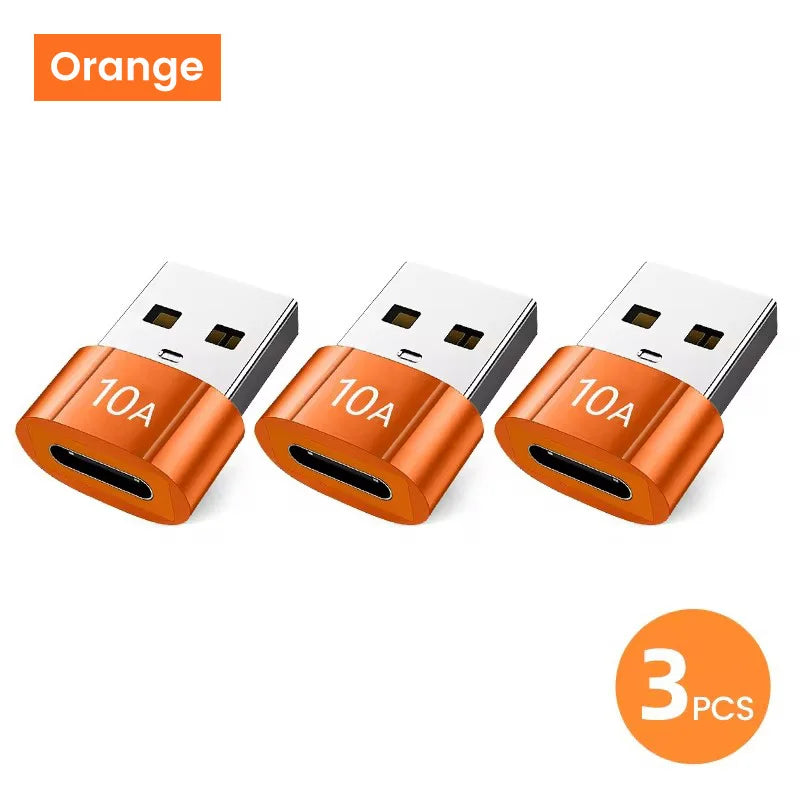 Olaf 10A OTG USB 3.0 To Type C Adapter TypeC Female to USB Male Converter Fast Charging Data Transfer For Macbook Xiaomi Samsung