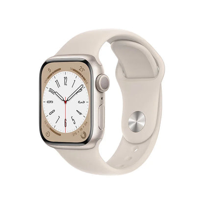 100% Original 2022 NEW Apple Watch Series 8 41mm / 45mm Apple Watch S8 Aluminum Case with Sport Band iOS SmartWatch
