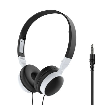 Universal 3.5mm Wired Computer Headphone Foldable Portable Music Gaming Headset Noise Canceling Sports Earphone Stereo Headset - Universal Market