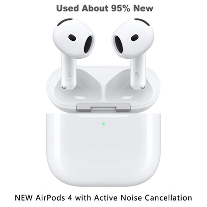 Used Refurbished Apple AirPods Pro 2nd wireless Bluetooth earphone H2 chip wireless charging box Active Noise With box Original