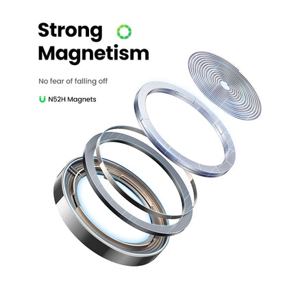 UGREEN 3-in-1 MFi 15W MAX Magnetic Wireless Charger Qi2 Charging Stand For iPhone 16 17 Pro Max For MagSafe Fast Charger
