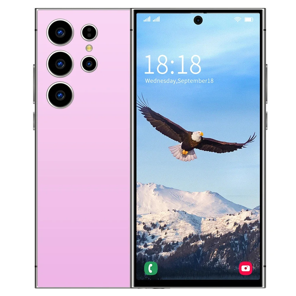 Global Edition  2026 HOT S26 Ultra NEW 7.3HD Original Smart Dual Card 7800mAh Battery Facial Recognition Function