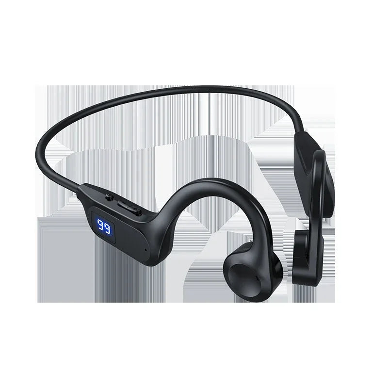 Xiaomi X7 Wireless Bone Conduction Earphone Sport Bluetooth Compatible Memory Card Digital Display With Mic For Sports Earbuds - Universal Market