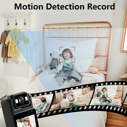 JOZUZE L12 Wifi Mini Camera 1080P Portable Digital Video Recorder Worn Police Small Body Cam Night Vision DV Miniature Camcorde - Universal Market