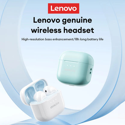 Choice Lenovo LP23 Bluetooth 5.4 Earphones HiFi Music Headset Wireless TWS Headphones Noise Reduction Sport Gaming Headphones - Universal Market